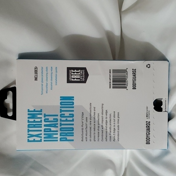 New BodyGuardz Extreme Pure 2 Edge Screen Protector for Apple iPhone XS MAX 6.5 - Picture 3 of 3